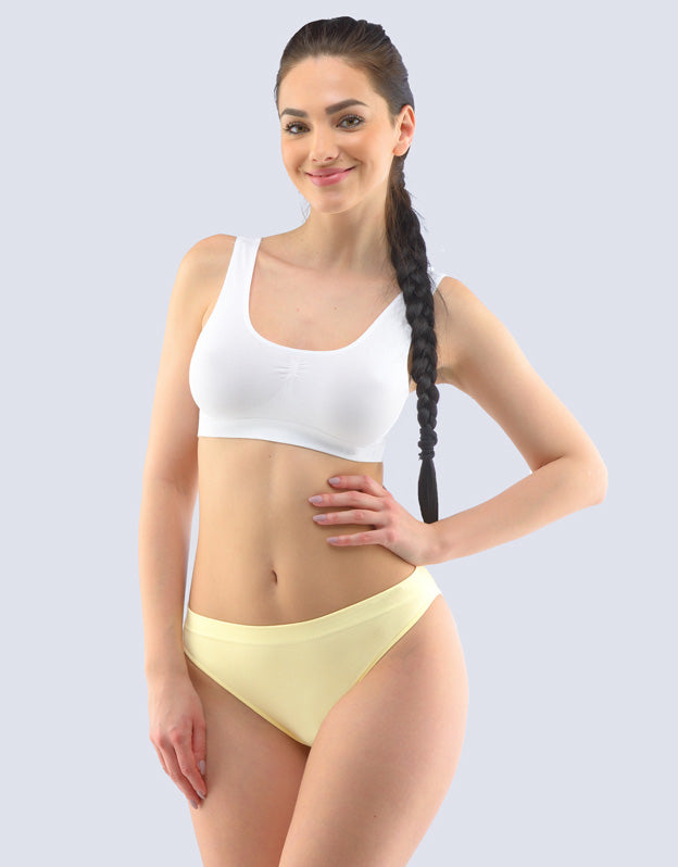 Bambus Slip mit schmaler Taille