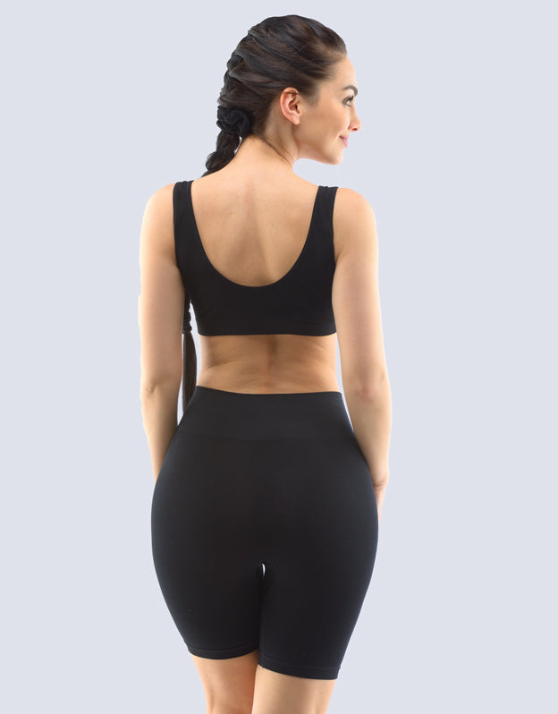 Boxers taille haute en bambou