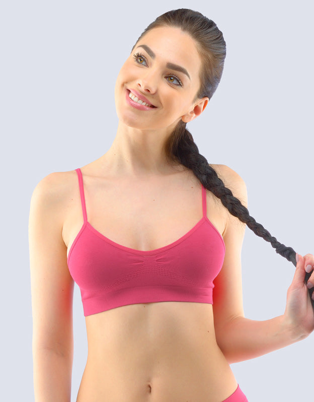 Soutien-gorge à fines bretelles en bambou