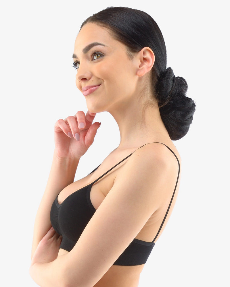 Reggiseno in bambù con spalline sottili