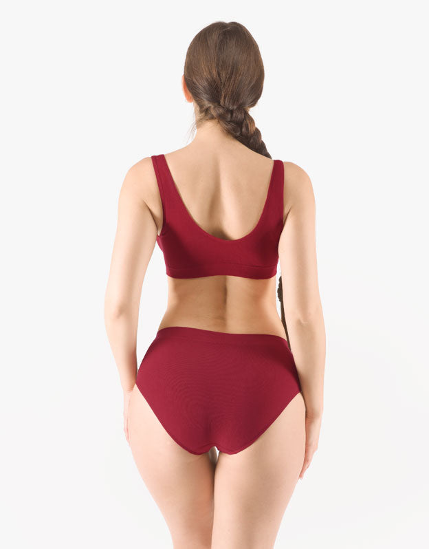 Soutien-gorge à larges bretelles en bambou