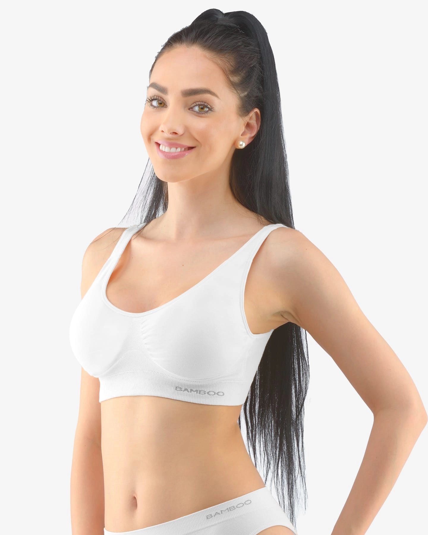 Soutien-gorge rembourré en bambou