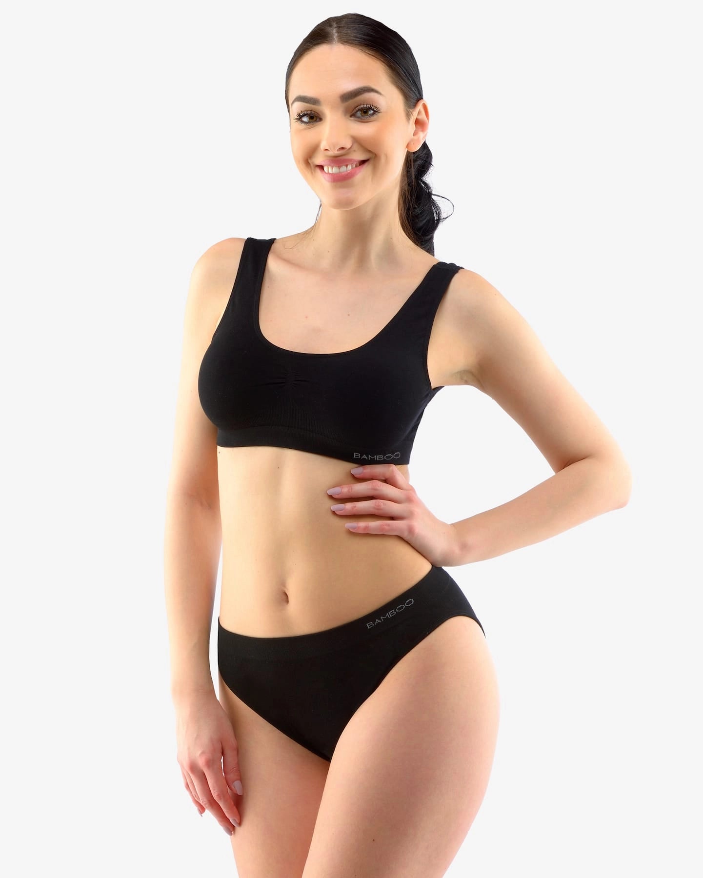 Soutien-gorge rembourré en bambou