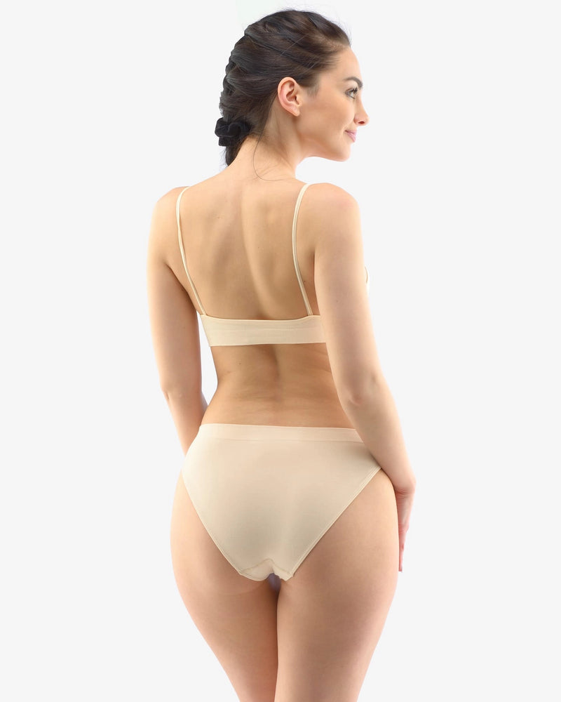 Reggiseno in bambù con spalline sottili