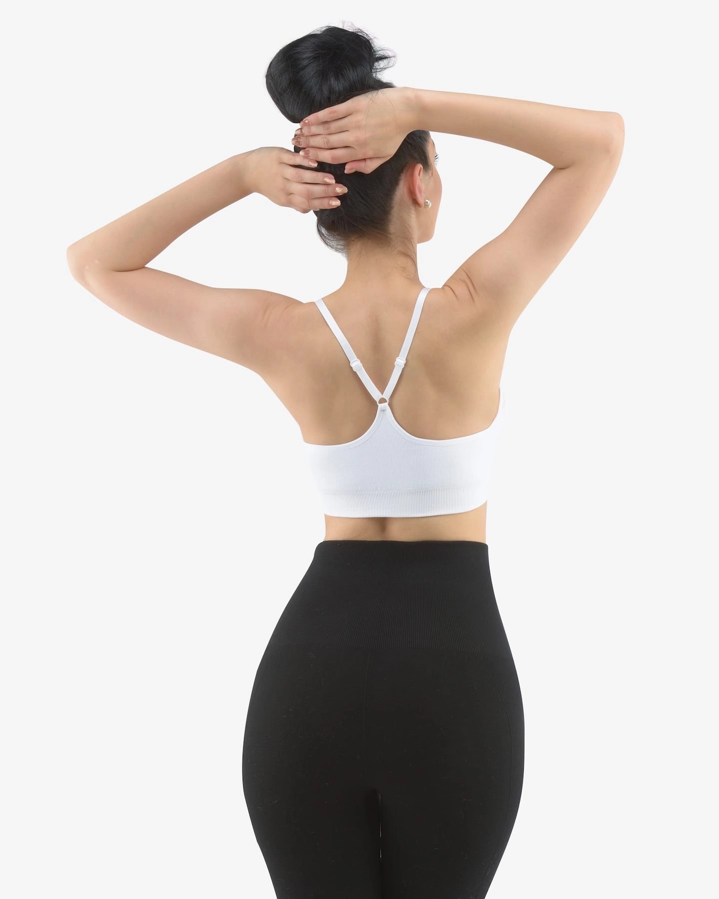 Soutien-gorge rembourré avec bretelles réglables en bambou