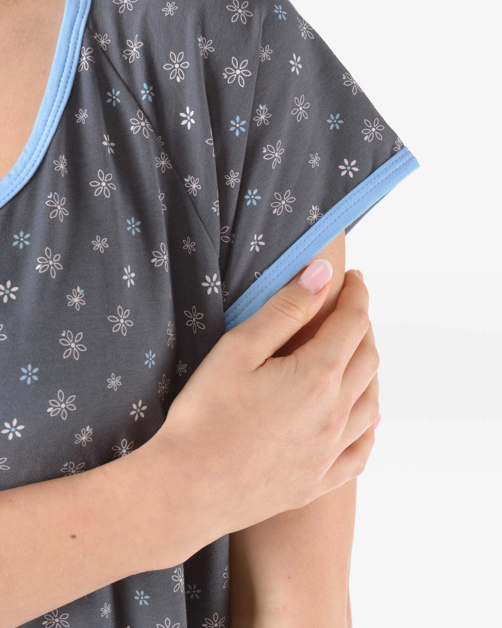 Chemise de nuit en bambou et coton