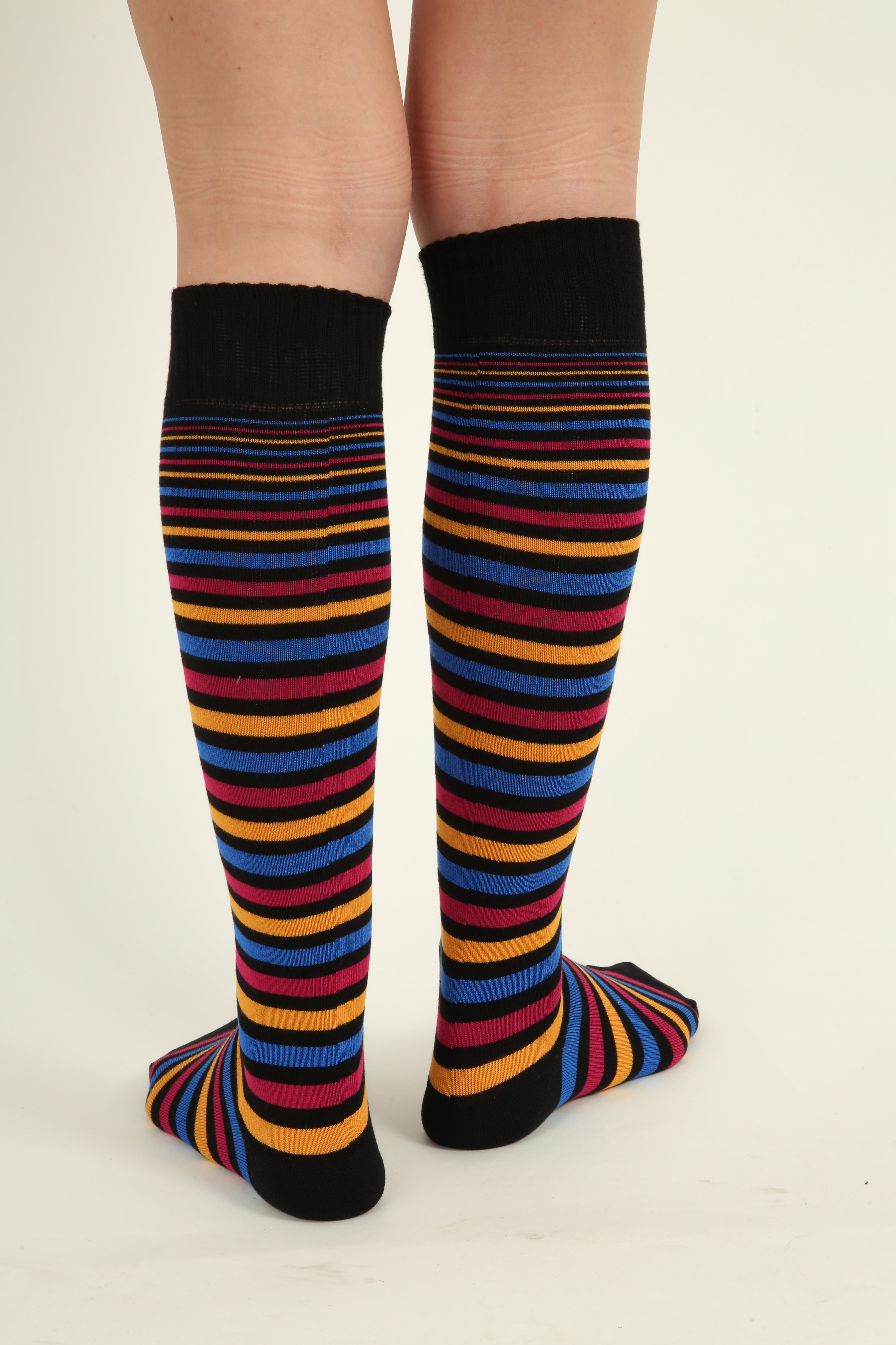 Chaussettes hautes en bambou - 3 paires