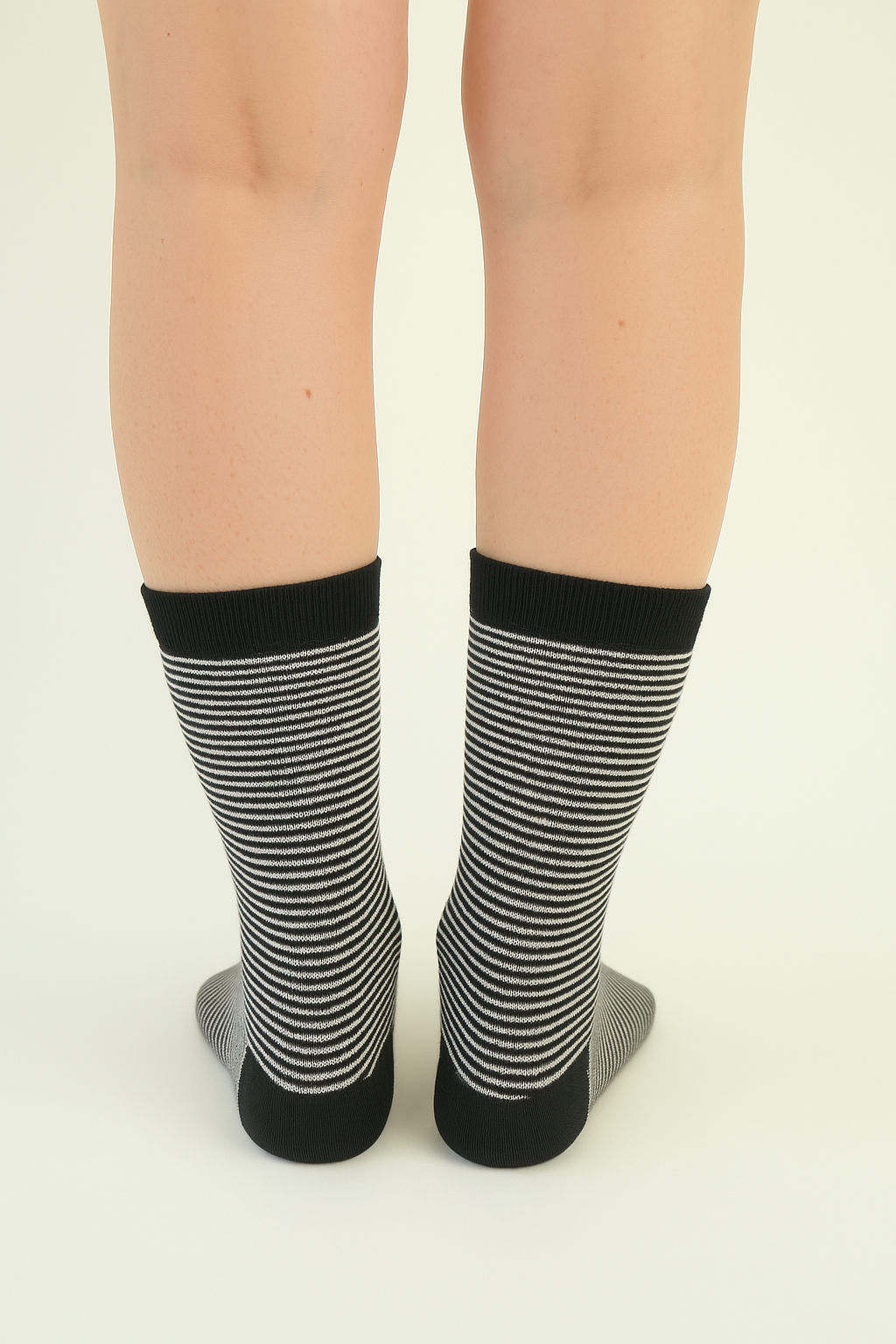 Chaussettes rayées en bambou