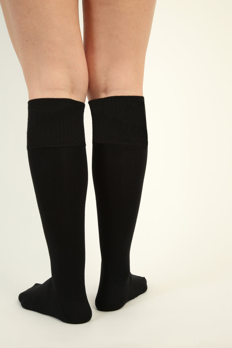 Nahtlose Kniehohe Bambus-Socken