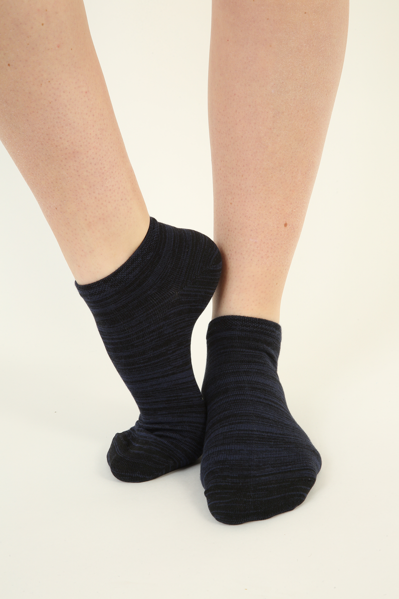 Niedrige Socken aus Bambus und Baumwolle