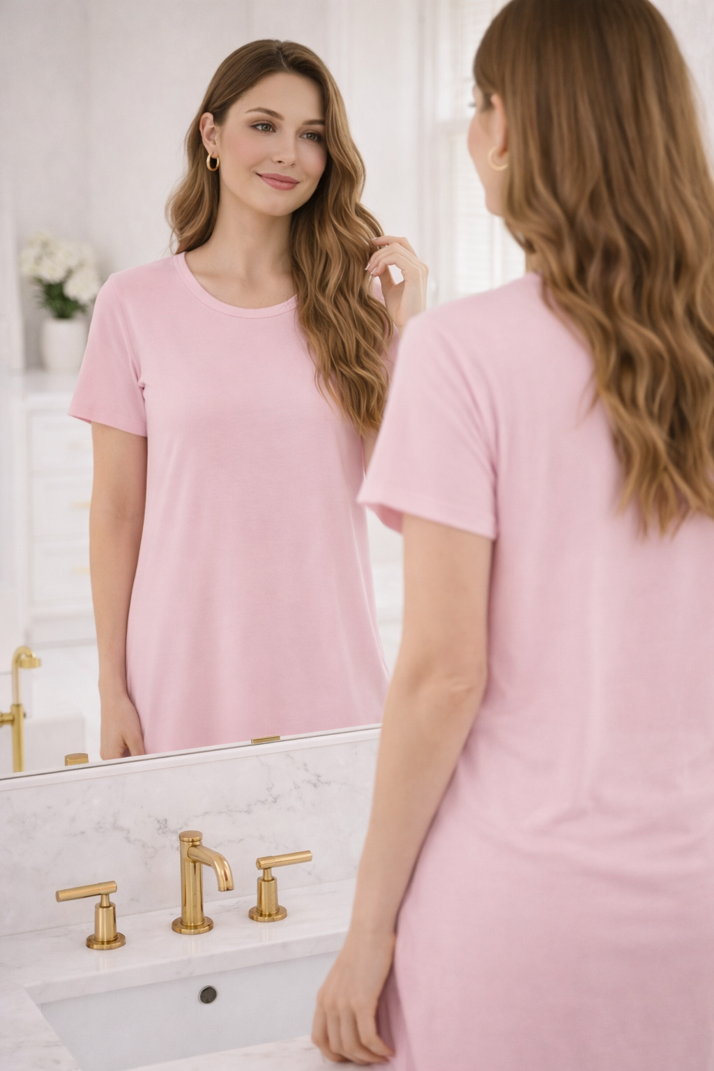 Camicia da notte in bambù