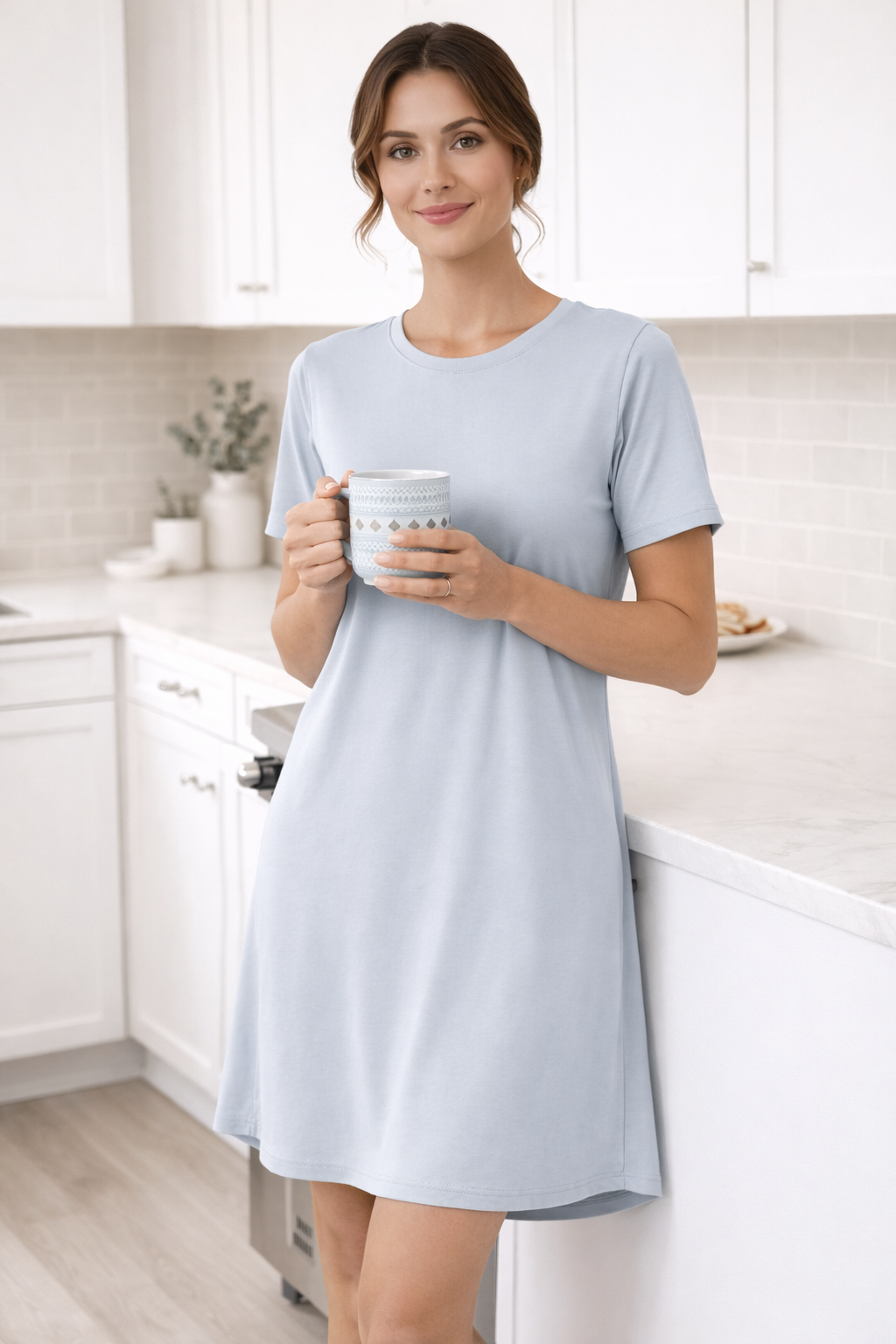 Chemise de nuit en bambou