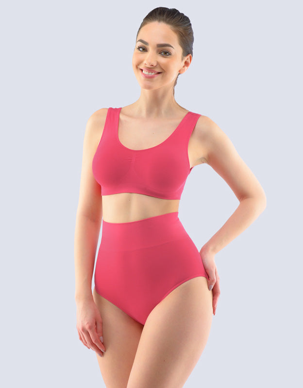 Culotte en bambou avec taille extra haute