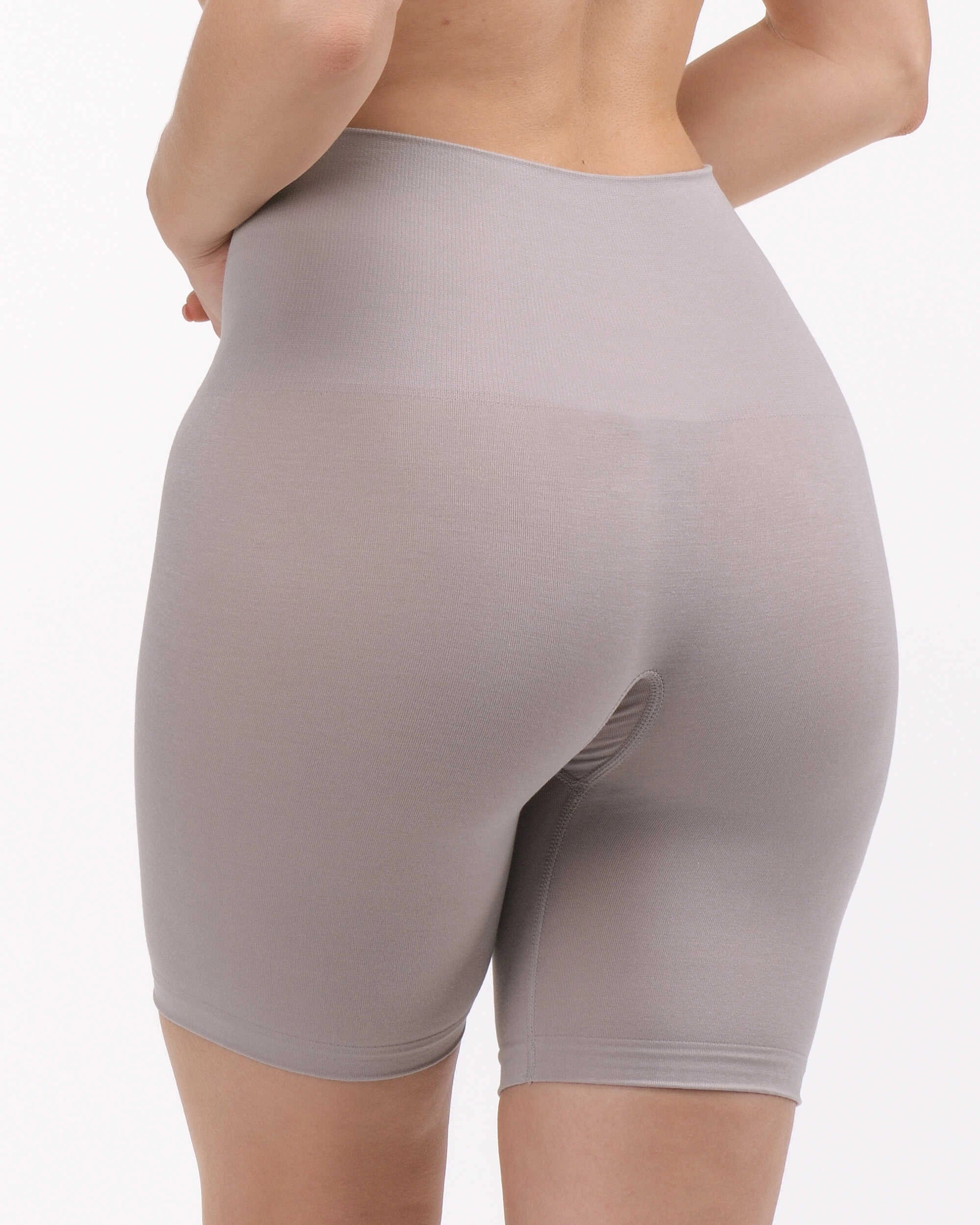 Längere Bambus-Boxershorts mit Antirutschstreifen