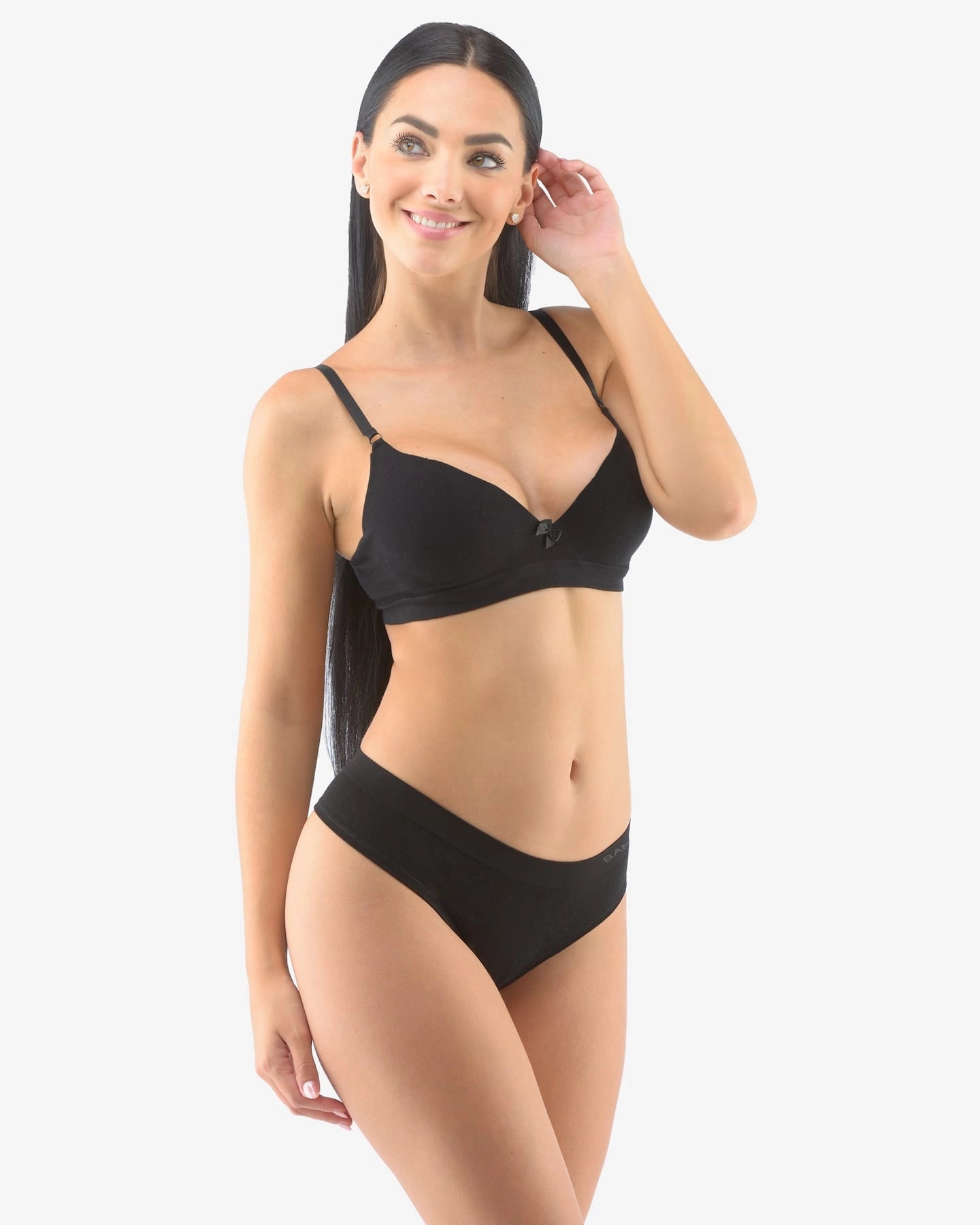 Tanga de bambú de cintura ancha