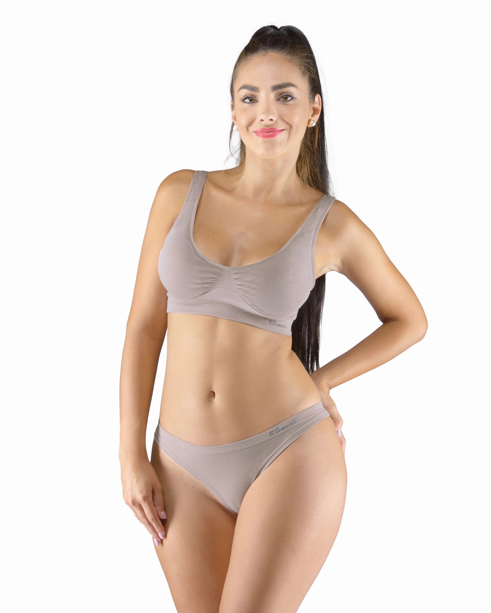 String taille étroite en bambou