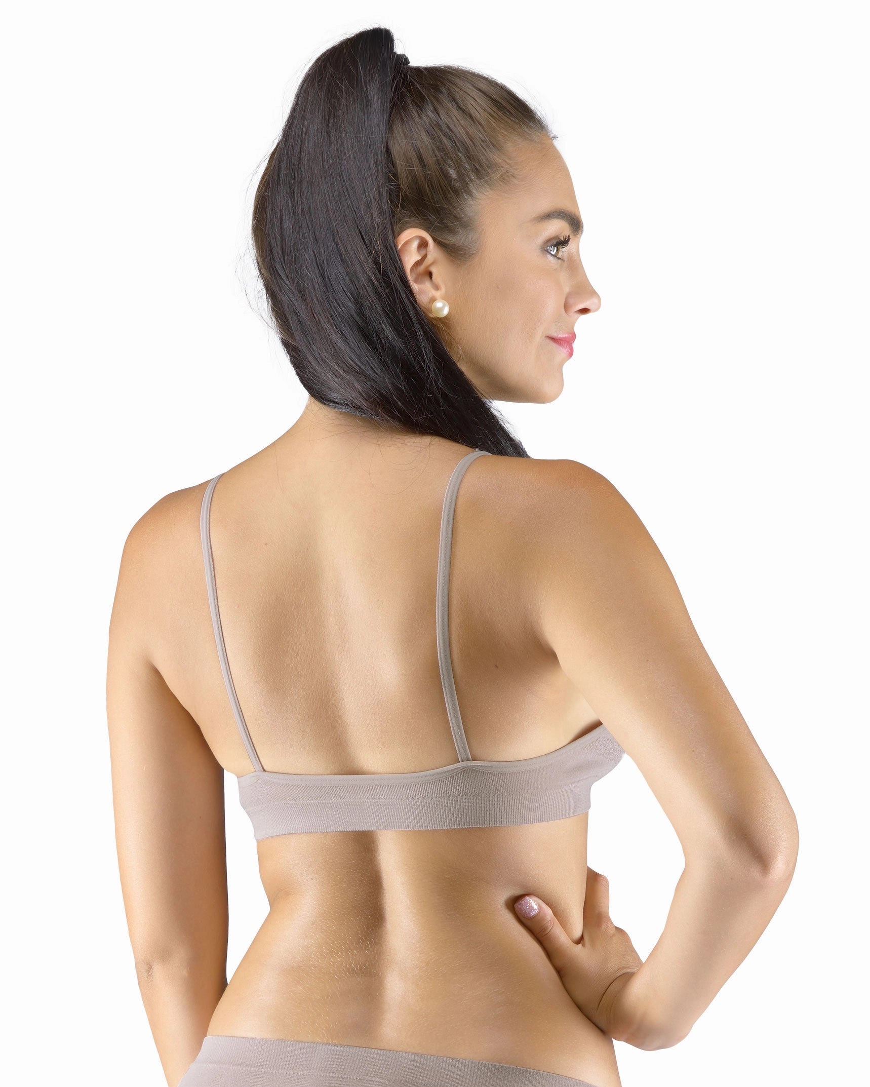 Soutien-gorge à fines bretelles en bambou