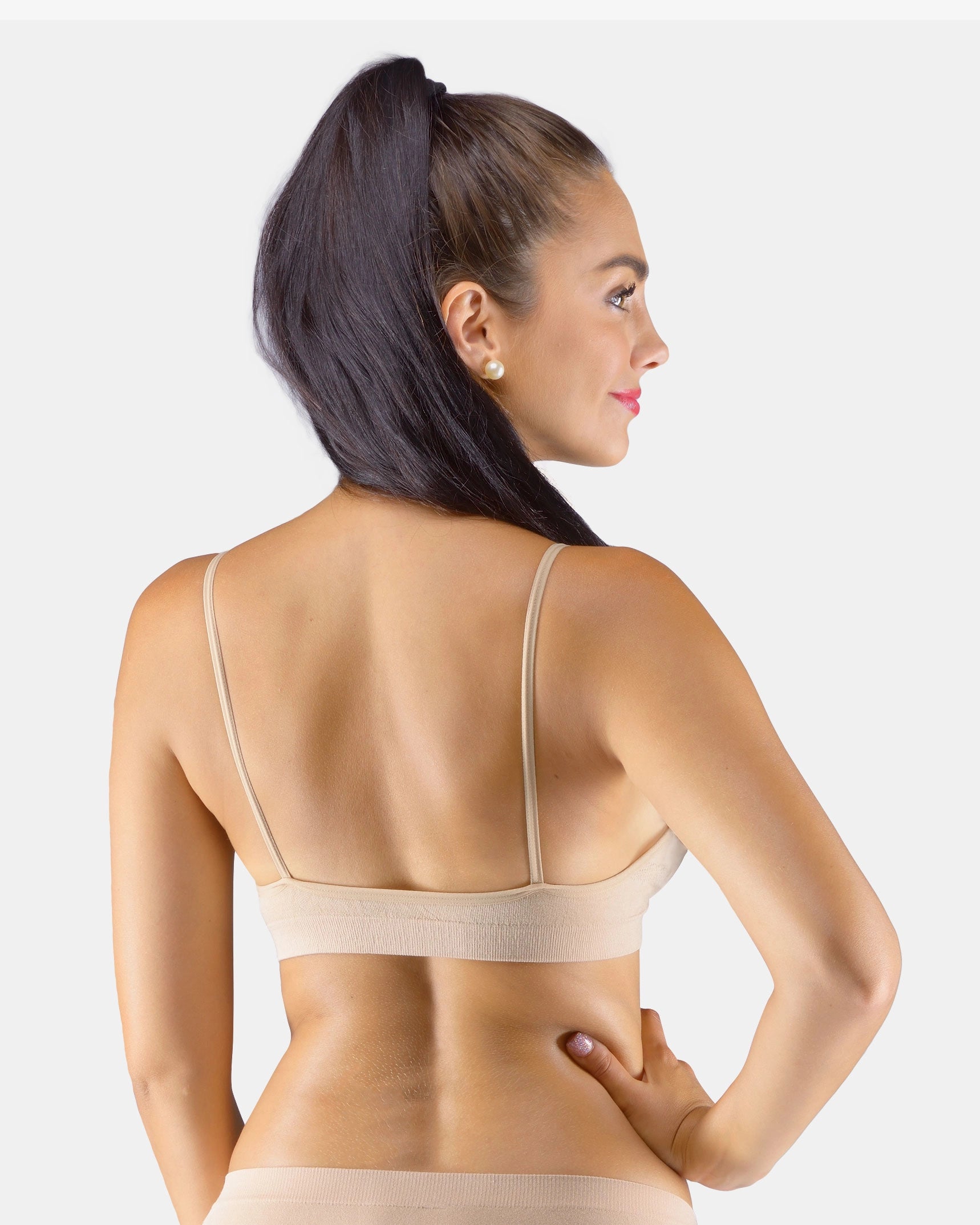 Soutien-gorge à fines bretelles en bambou