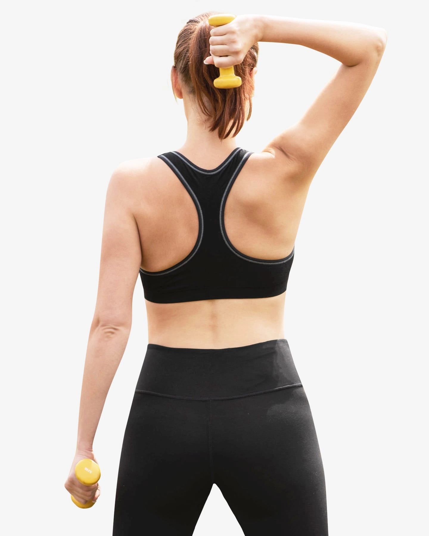 Sujetador deportivo de bambú con relleno