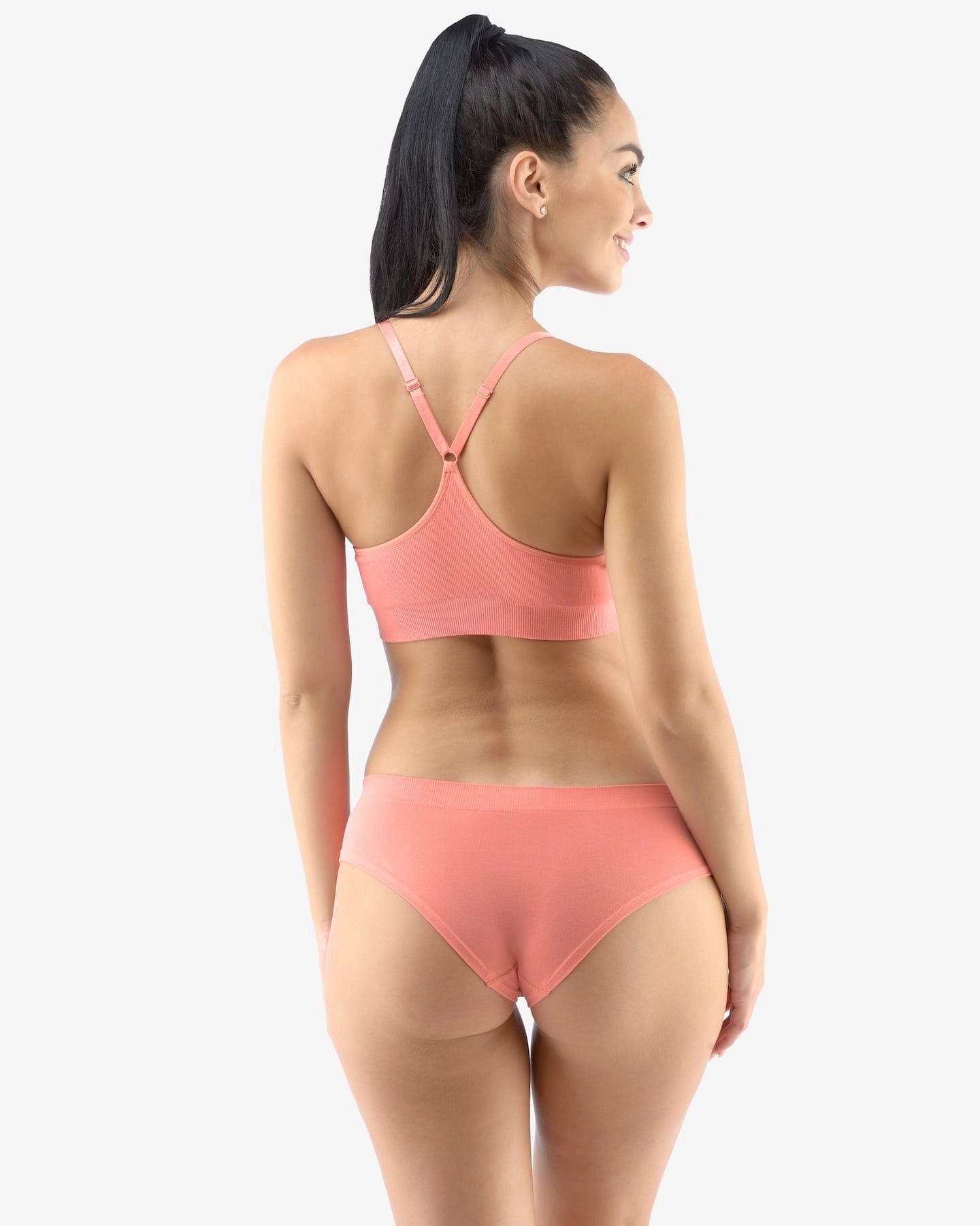 Reggiseno imbottito in bambù con spalline regolabili