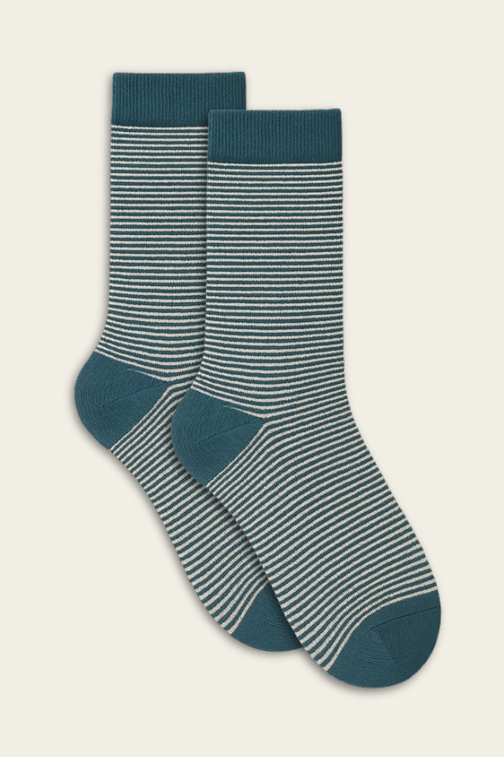 Chaussettes rayées en bambou