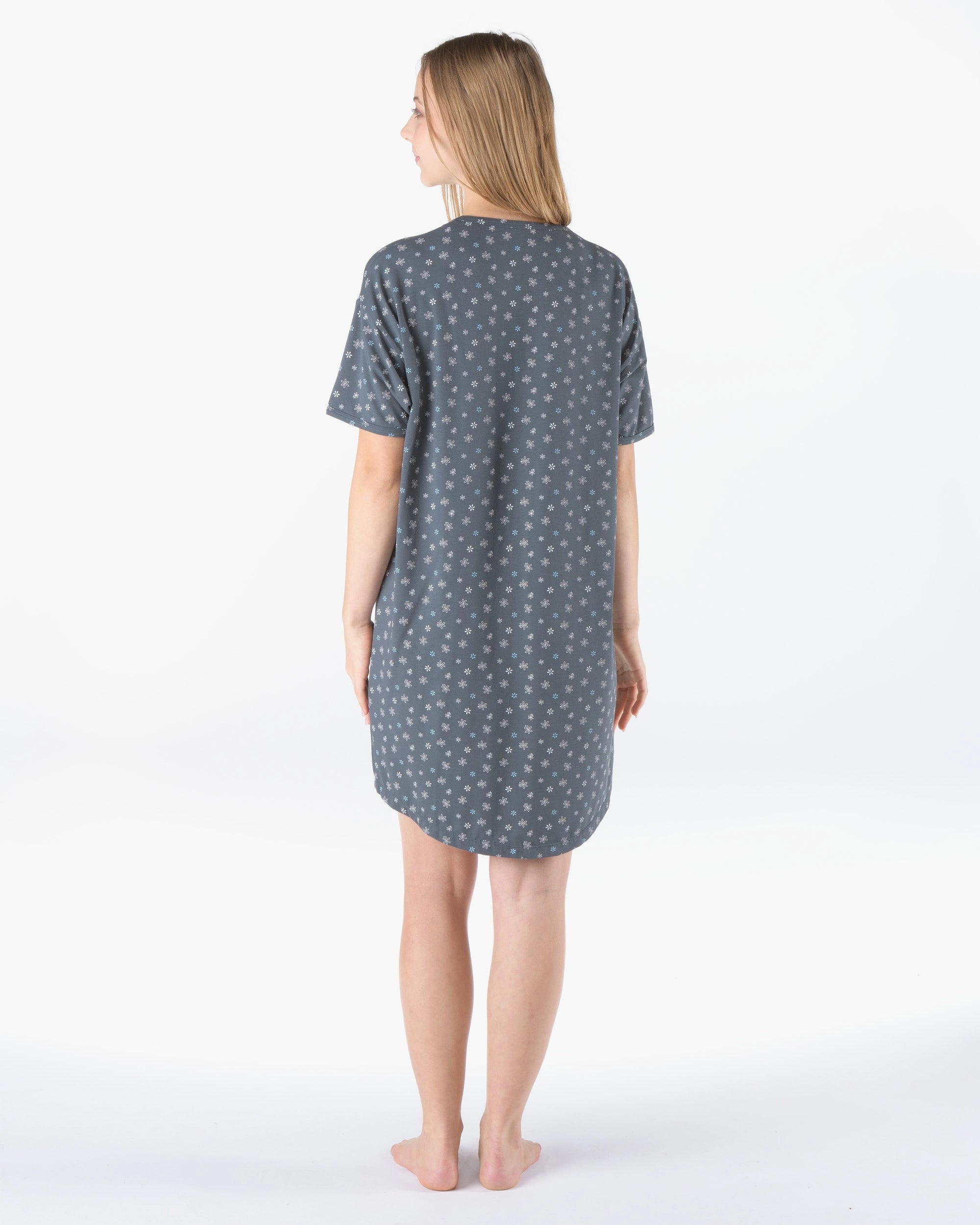 Bamboo and Cotton Short Nightdress
