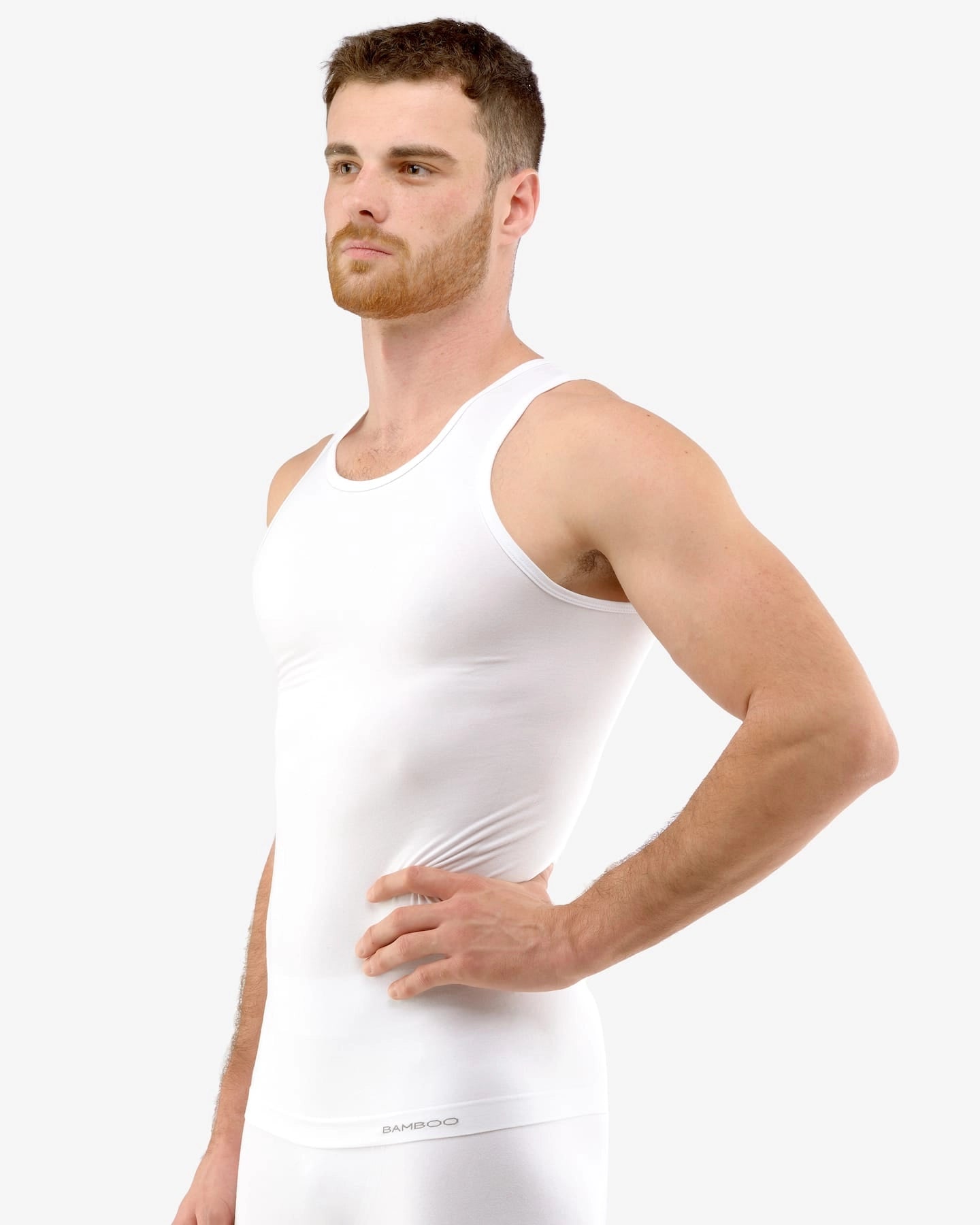 Camiseta sin mangas de bambú