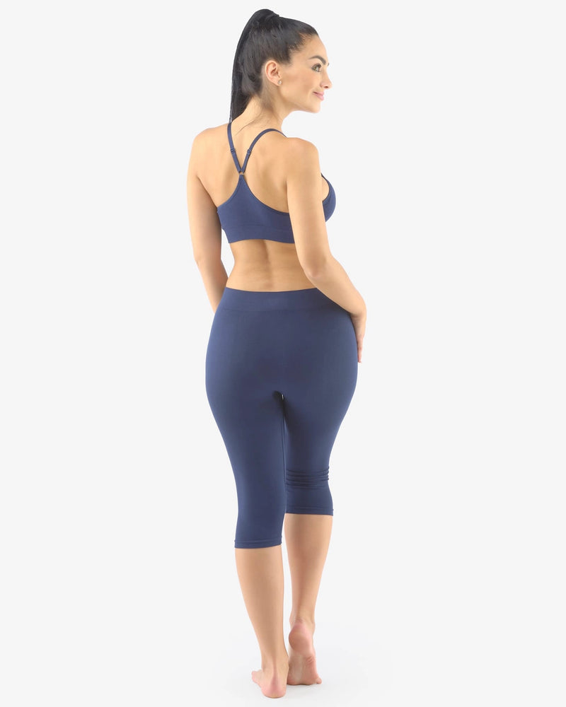 Leggings in bambù capri