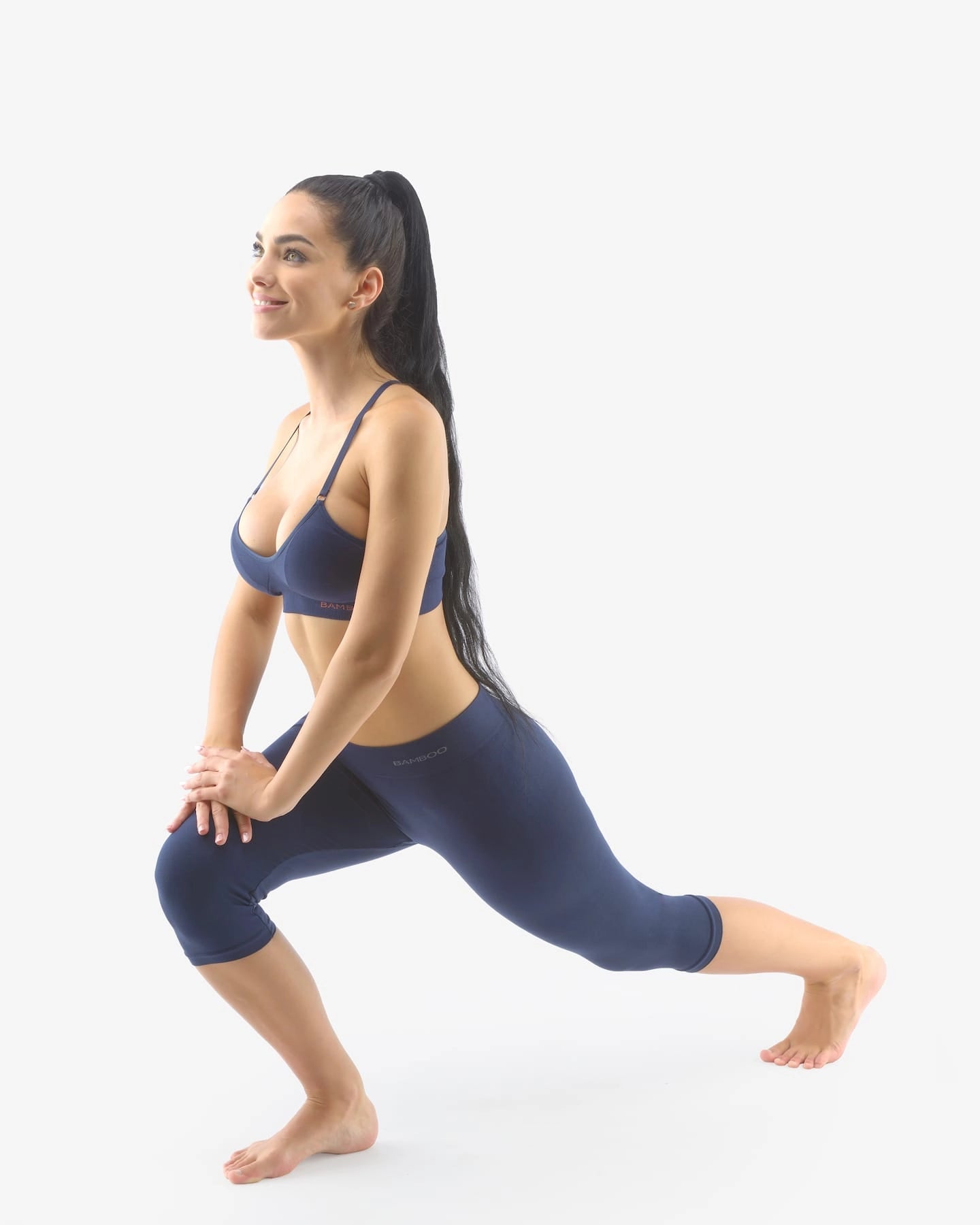 Leggings capri de bambú