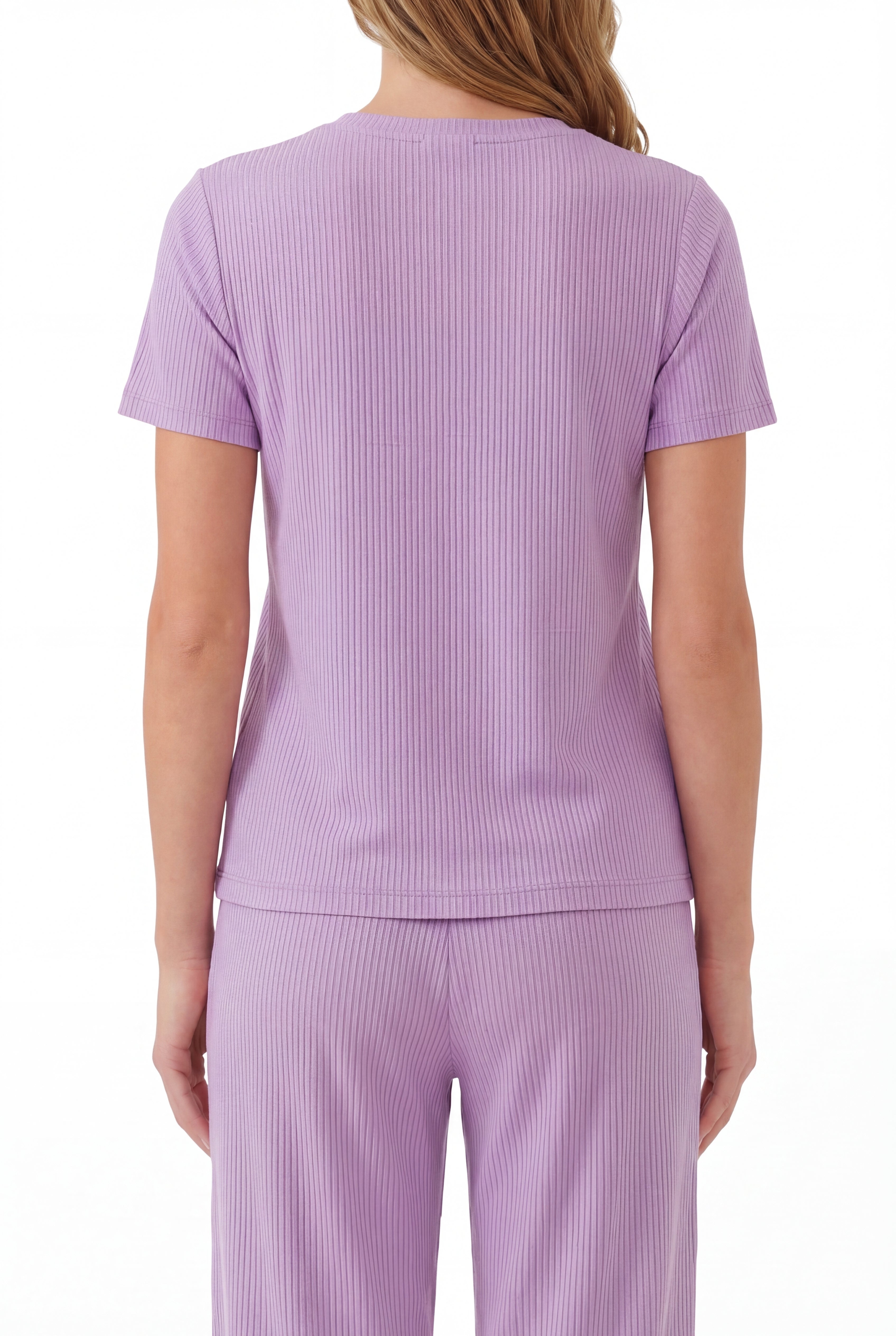 Bambus-Pyjama mit kurzen Ärmeln und Caprihose