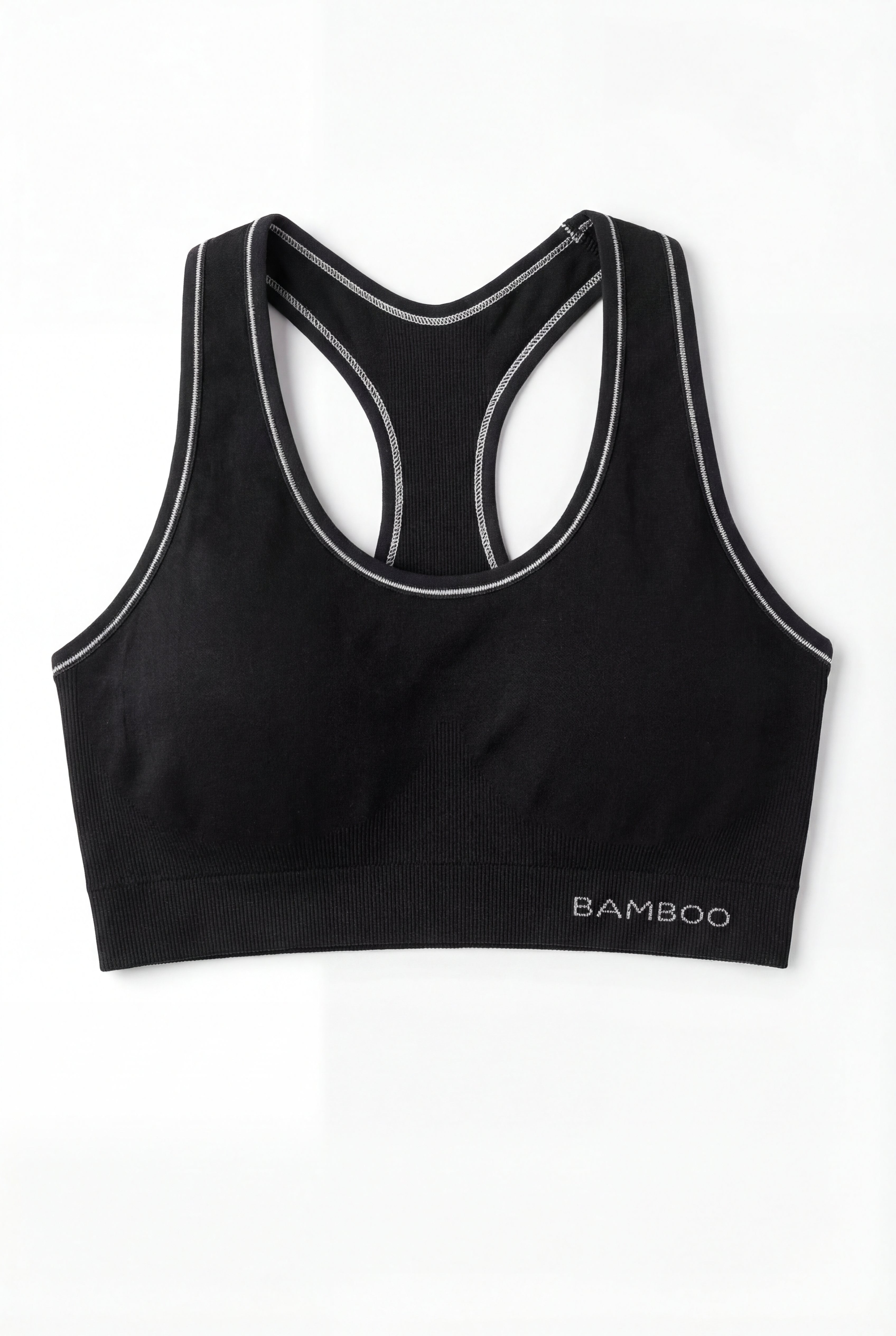 Soutien-gorge de sport rembourré en bambou