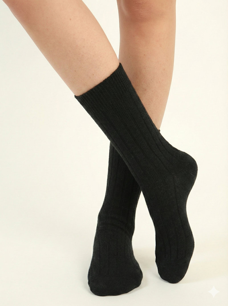 Dickere Bambus-Baumwollsocken