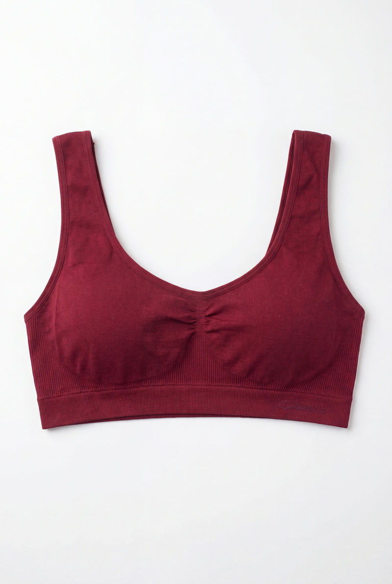 Reggiseno in bambù con spalline larghe