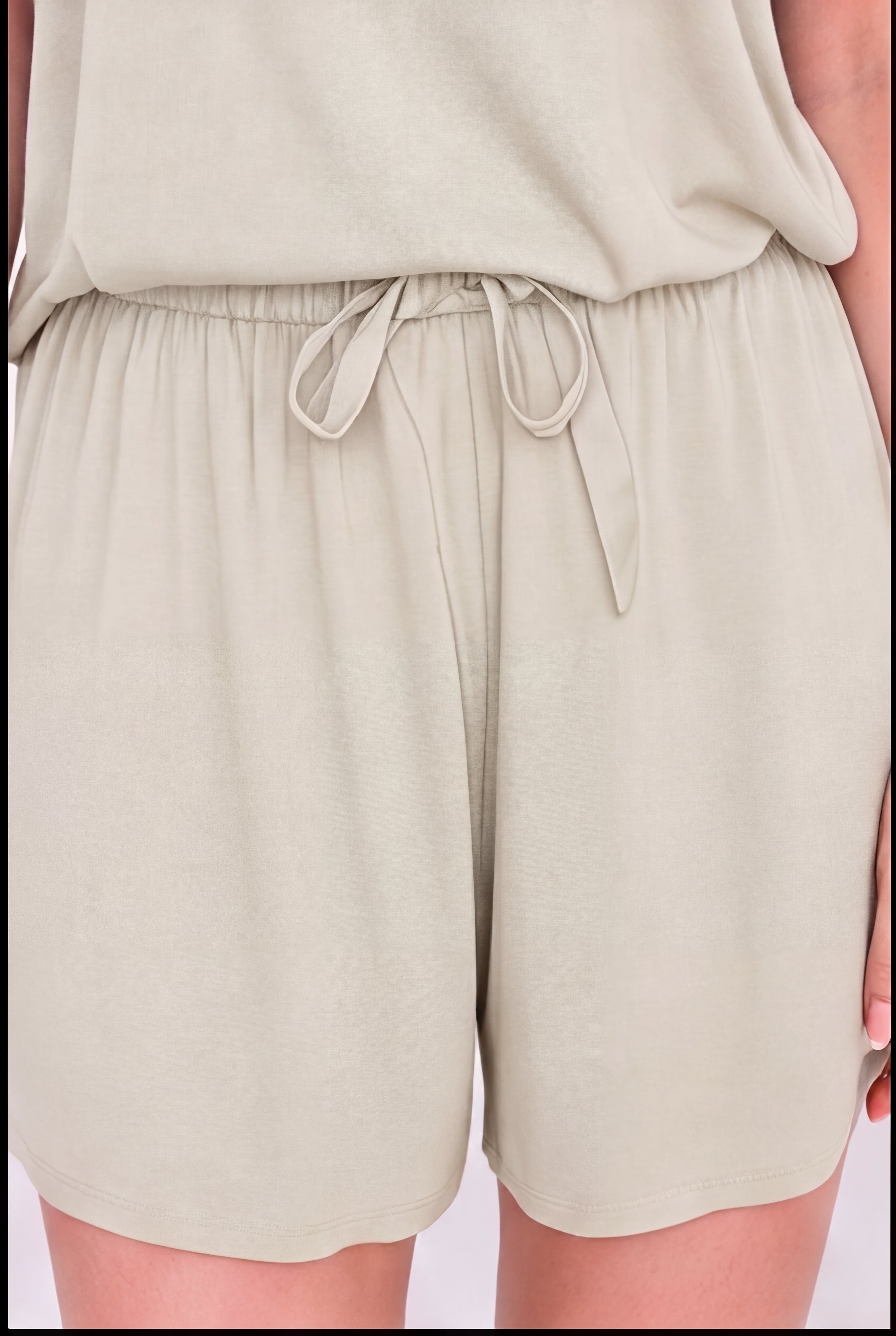 Short-Sleeve Bamboo Pyjama with with Shorts
