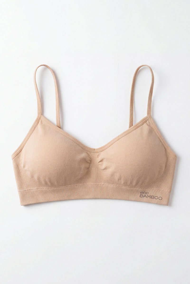 Reggiseno in bambù con spalline sottili